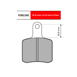 OTK BS5 BS6 SA2, Ferodo FDB2160KA jarrupala